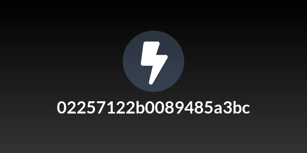 02257122b0089485a3bc