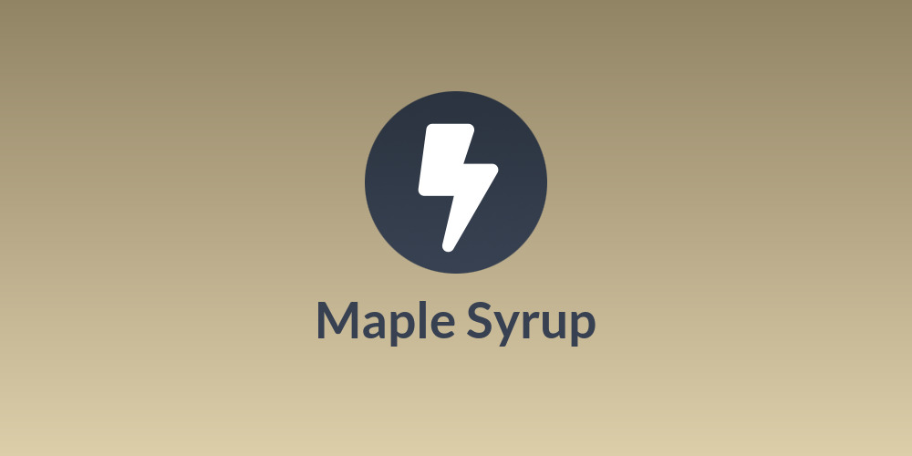 Maple Syrup