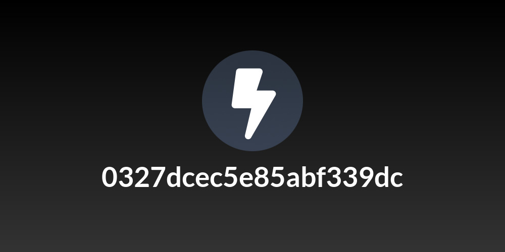 0327dcec5e85abf339dc