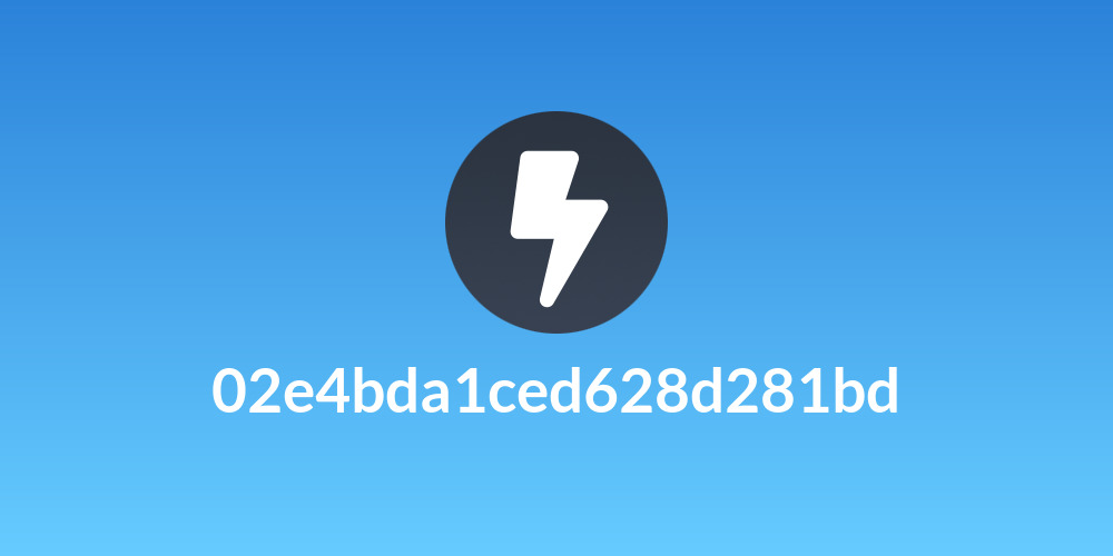 02e4bda1ced628d281bd