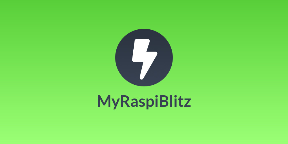 MyRaspiBlitz