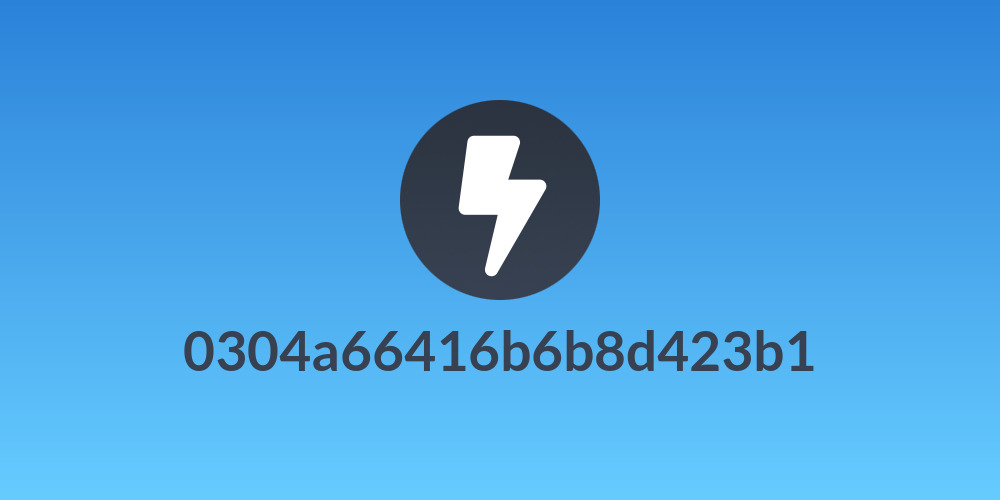 0304a66416b6b8d423b1