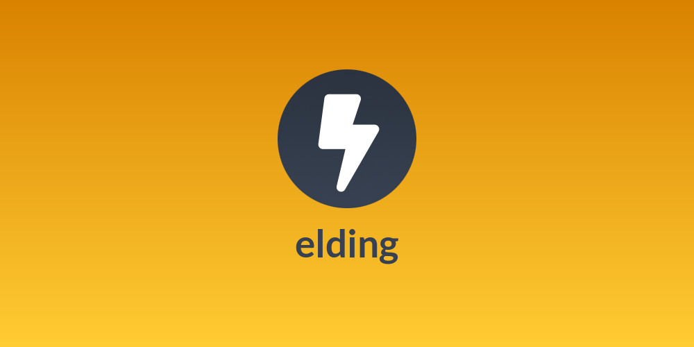 elding