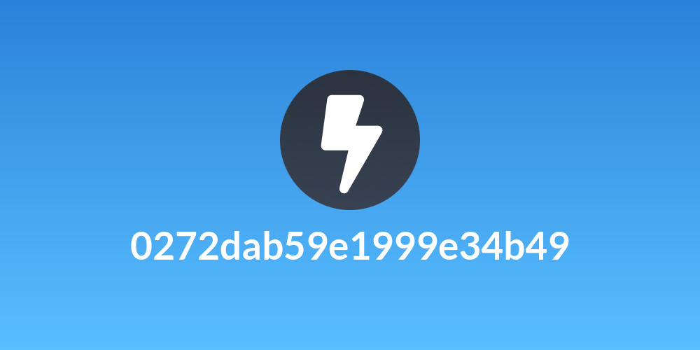 0272dab59e1999e34b49