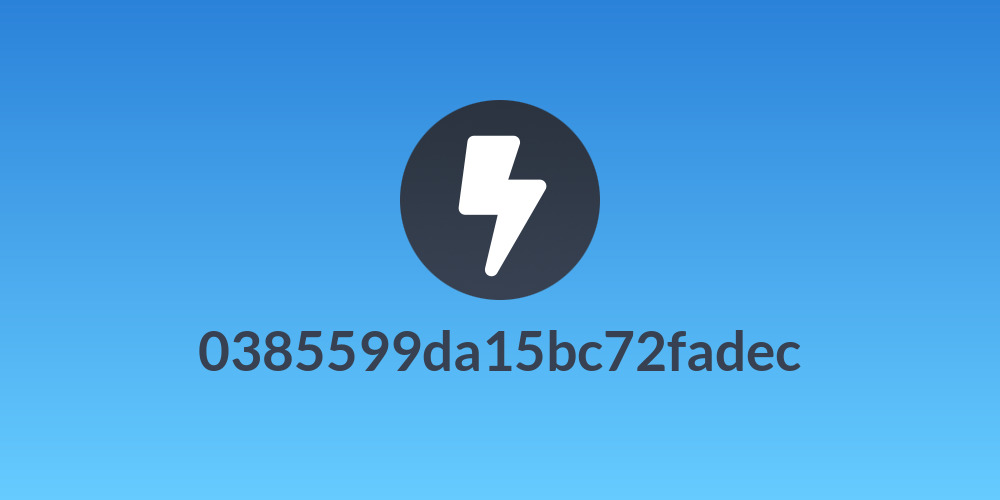 0385599da15bc72fadec