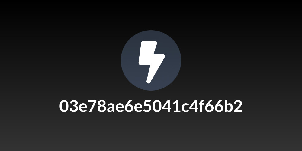 03e78ae6e5041c4f66b2