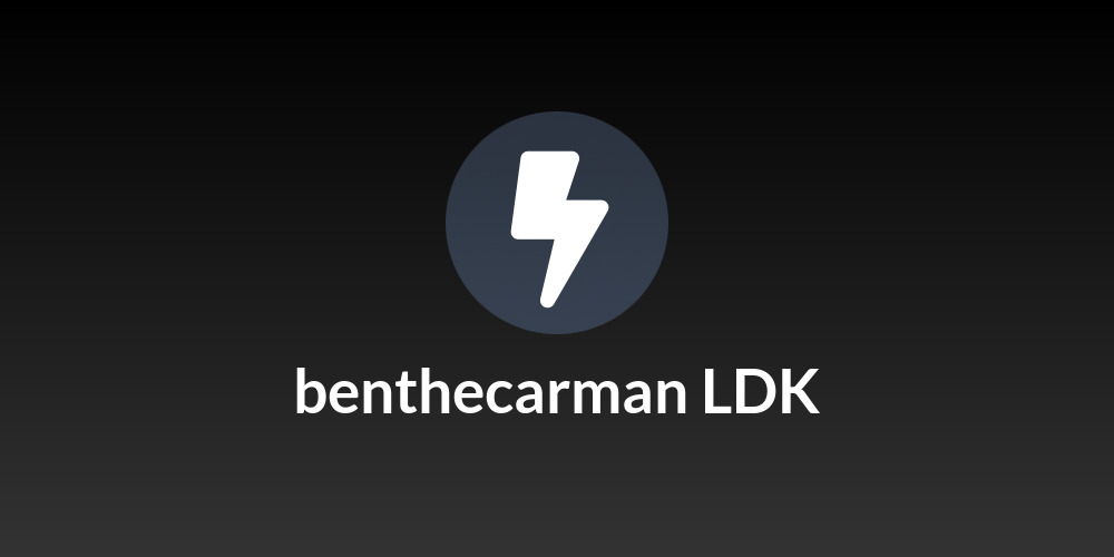 benthecarman LDK