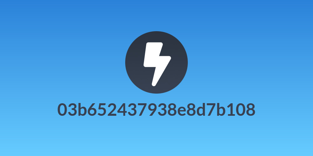 03b652437938e8d7b108