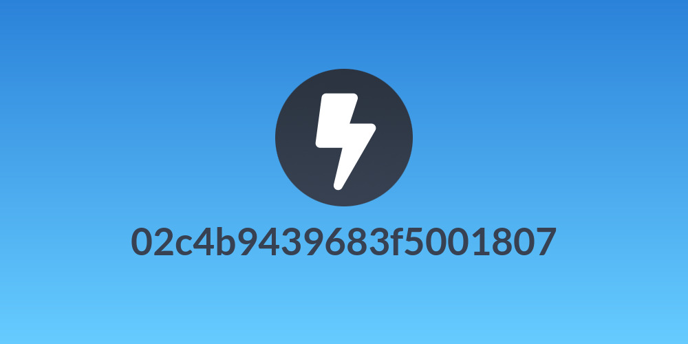 02c4b9439683f5001807