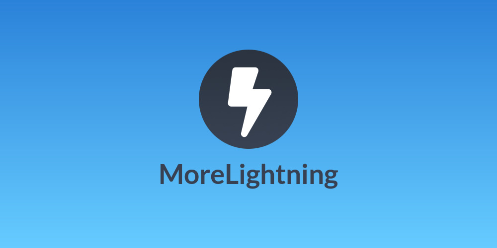 More⚡️Lightning