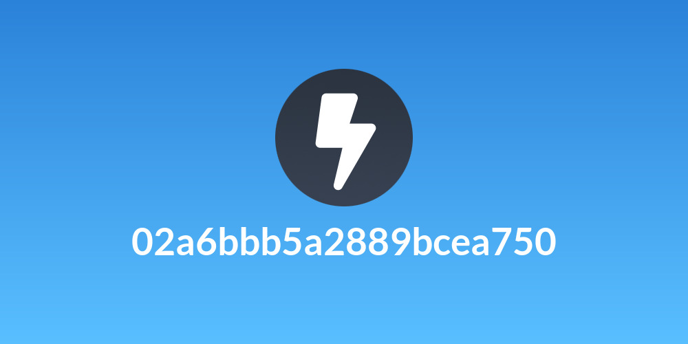 02a6bbb5a2889bcea750