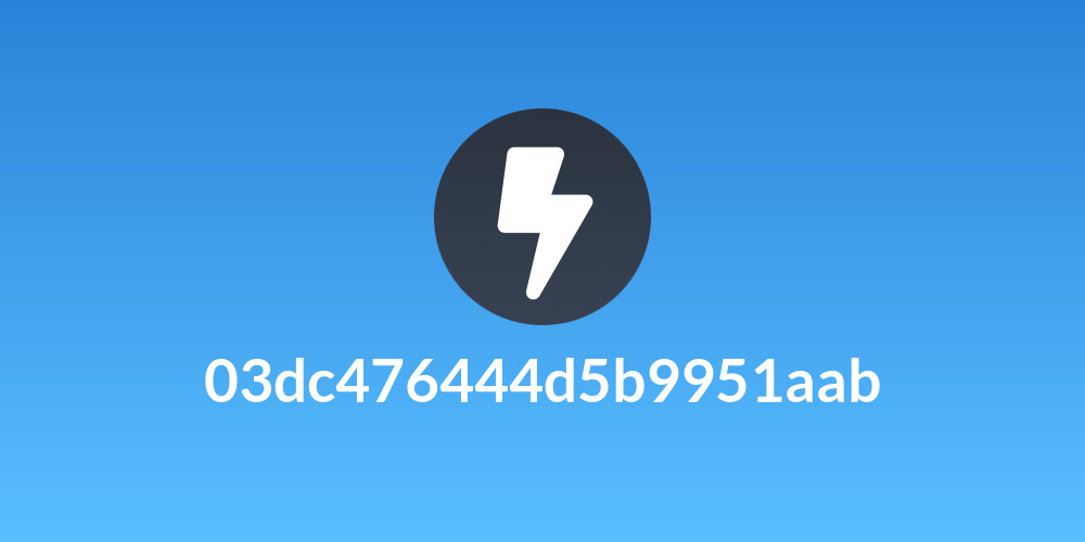 03dc476444d5b9951aab