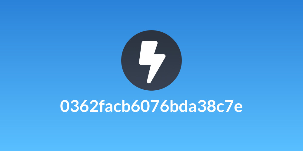 0362facb6076bda38c7e