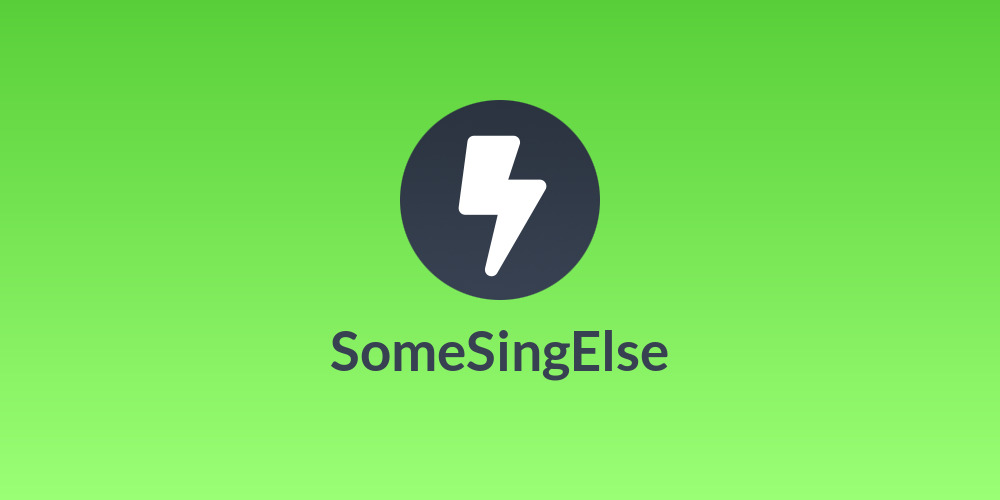 SomeSingElse