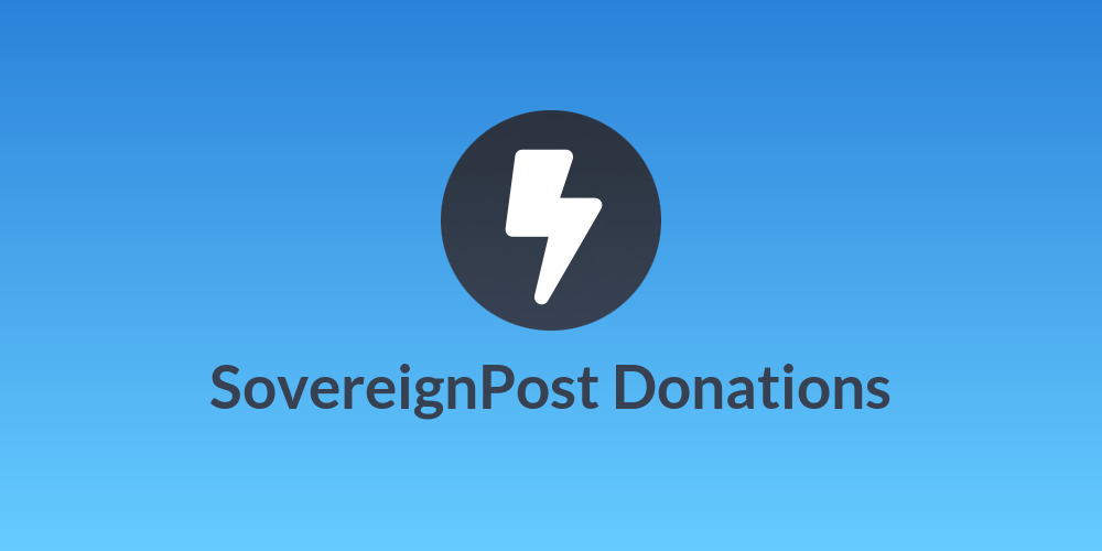 SovereignPost Donations