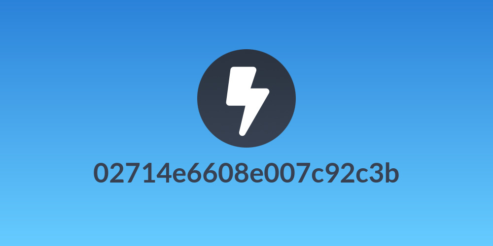 02714e6608e007c92c3b