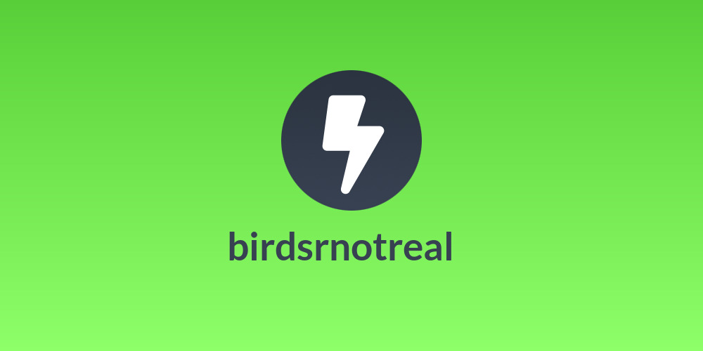 birdsrnotreal⚡