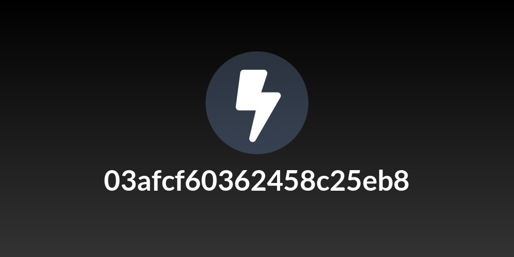 03afcf60362458c25eb8
