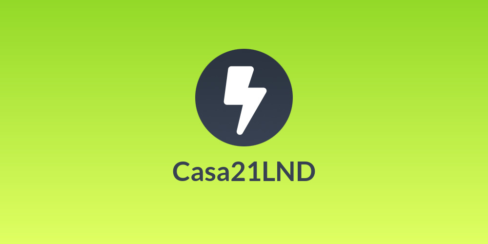 Casa21☇LND