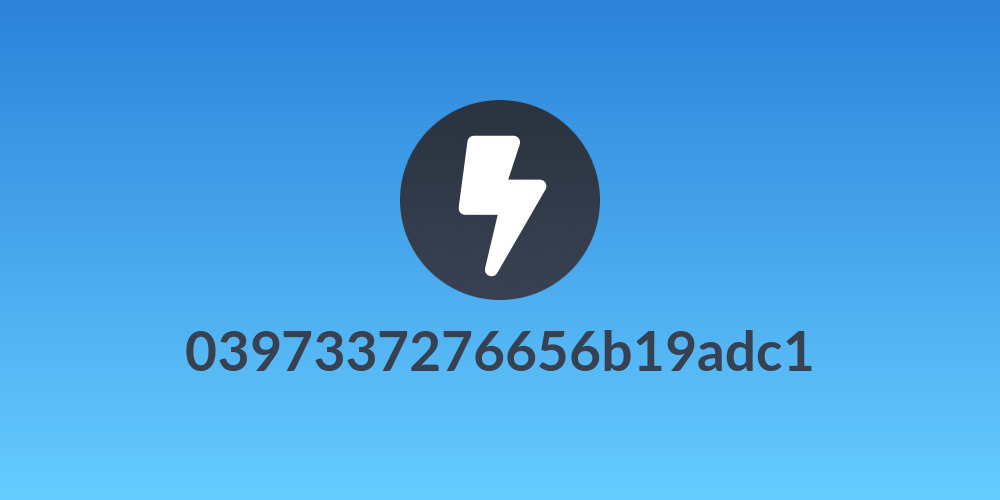 0397337276656b19adc1