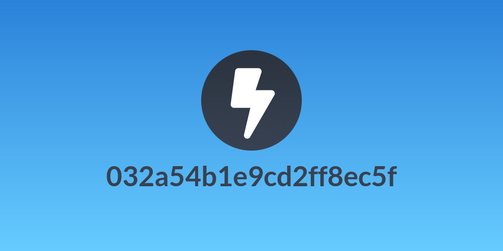 032a54b1e9cd2ff8ec5f