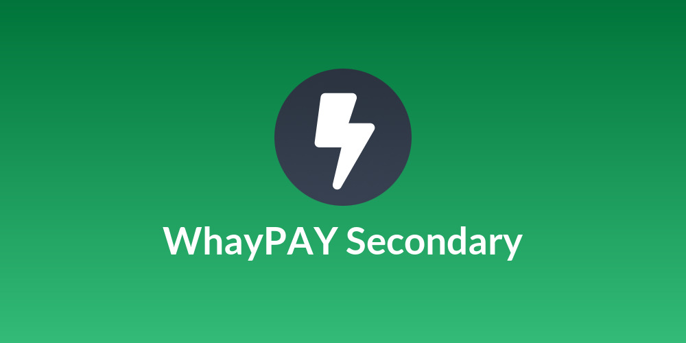 WhayPAY Secondary