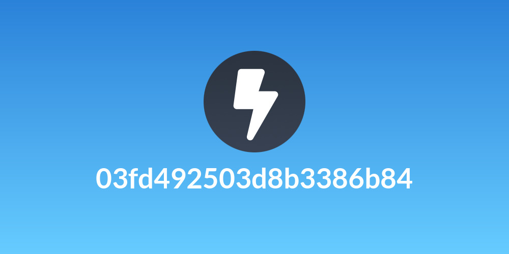03fd492503d8b3386b84