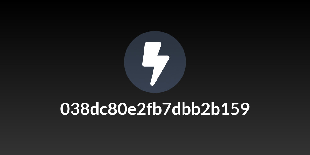 038dc80e2fb7dbb2b159