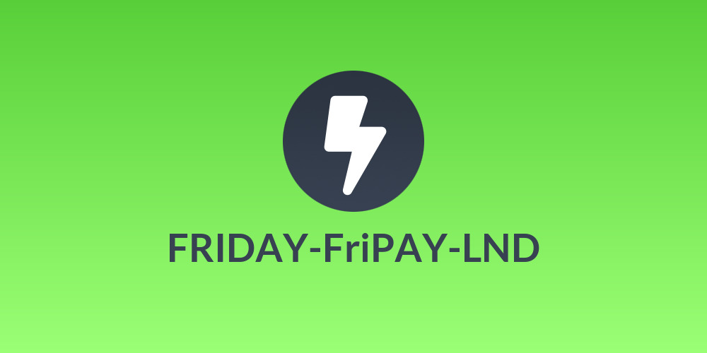 FRIDAY-FriPAY-LND