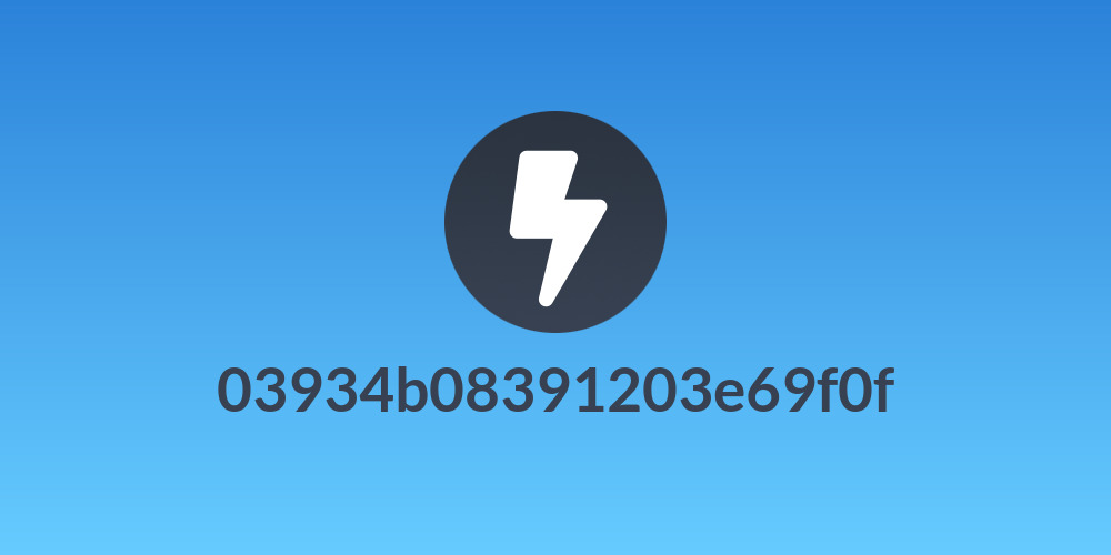 03934b08391203e69f0f