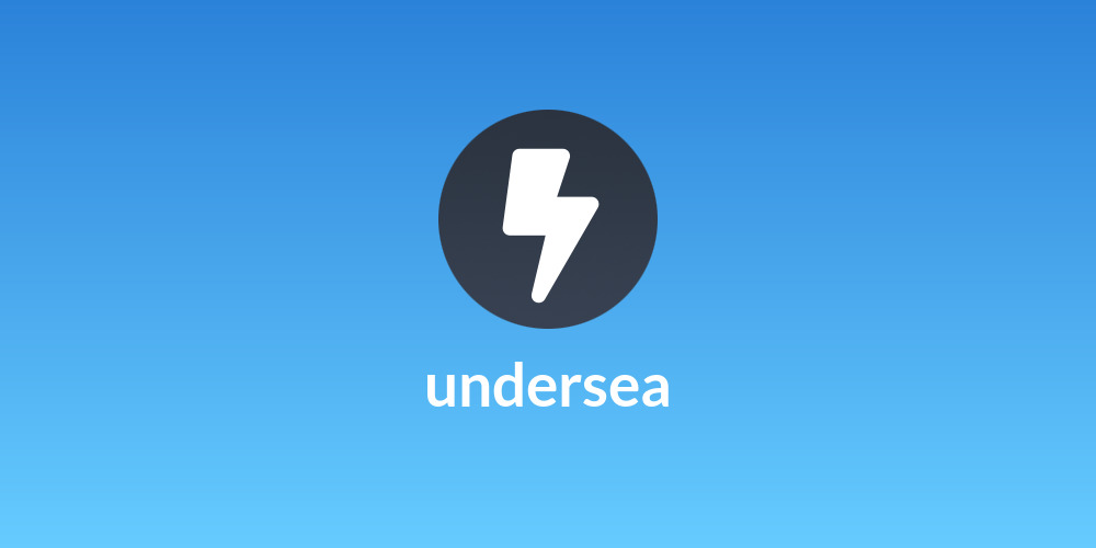 undersea