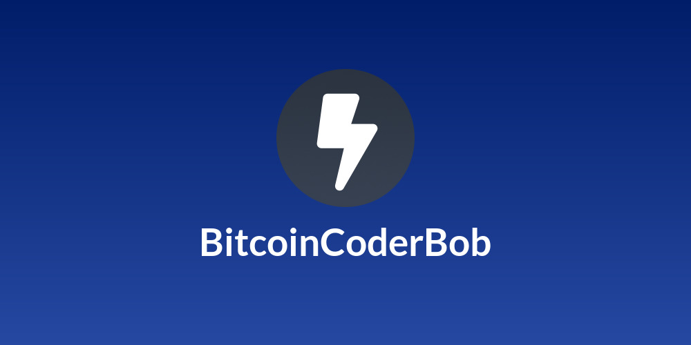 BitcoinCoderBob