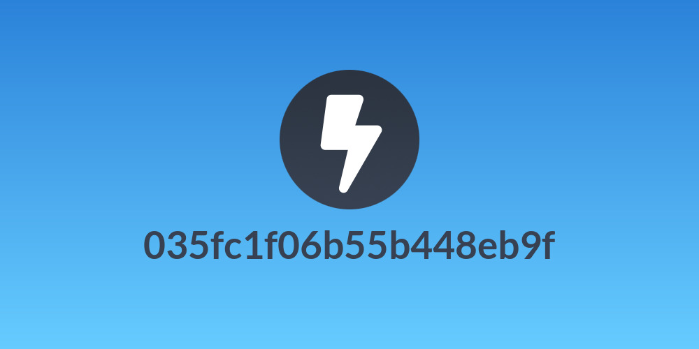 035fc1f06b55b448eb9f