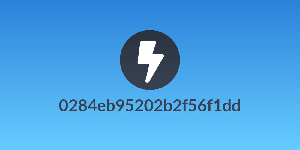 0284eb95202b2f56f1dd