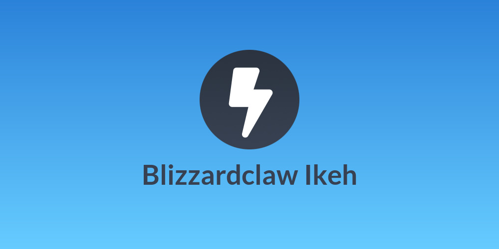 Blizzardclaw Ikeh