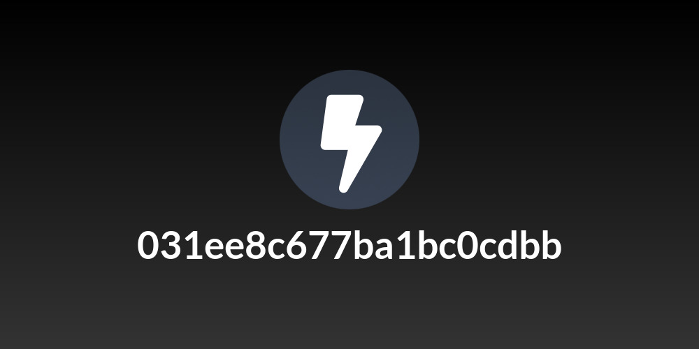 031ee8c677ba1bc0cdbb