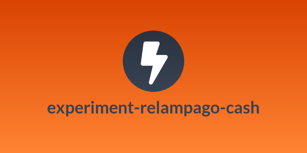 experiment-relampago-cash