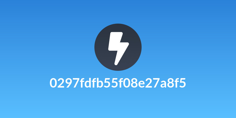 0297fdfb55f08e27a8f5