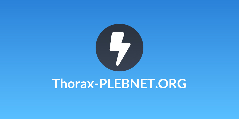 Thorax-PLEBNET.ORG