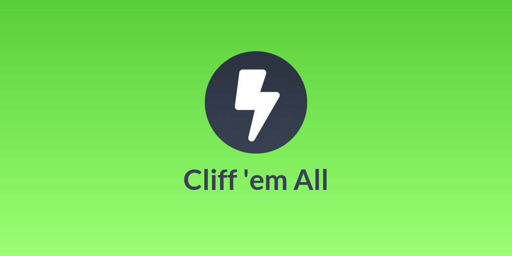 Cliff 'em All
