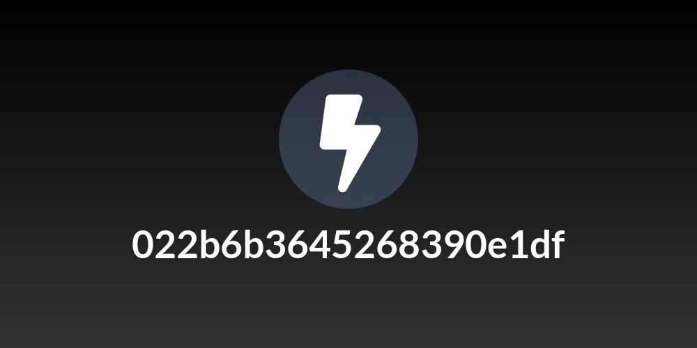 022b6b3645268390e1df