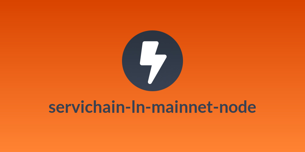 servichain-ln-mainnet-node