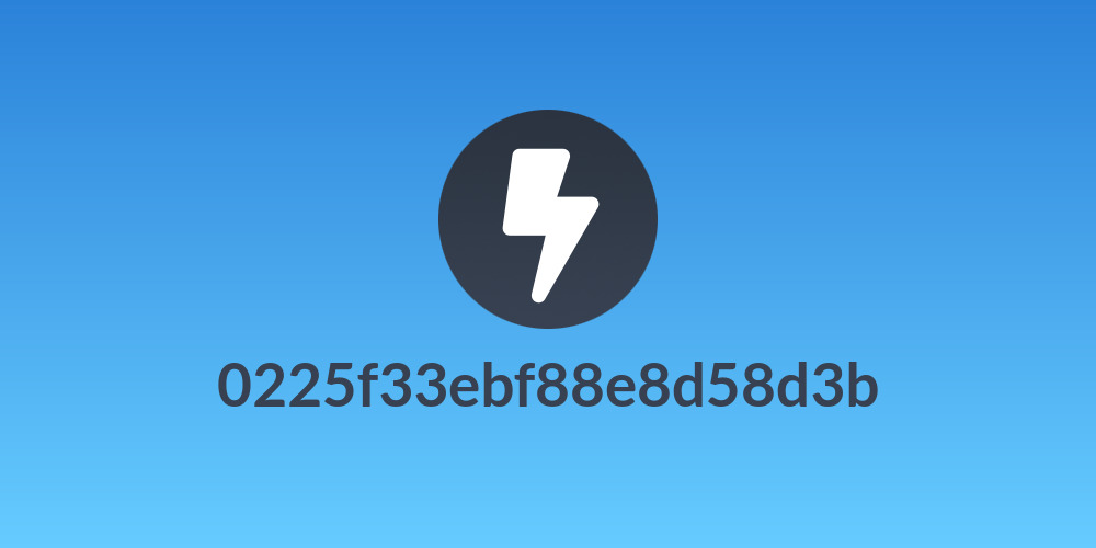 0225f33ebf88e8d58d3b