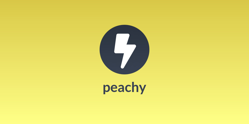peachy