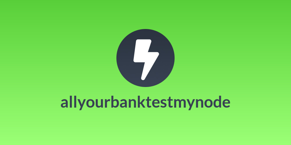 allyourbanktestmynode