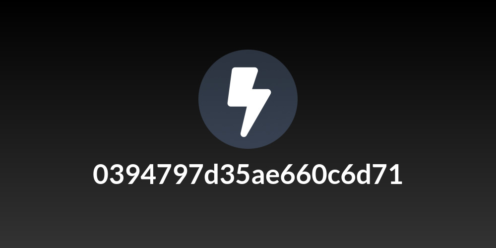 0394797d35ae660c6d71