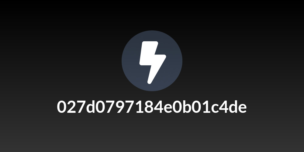 027d0797184e0b01c4de