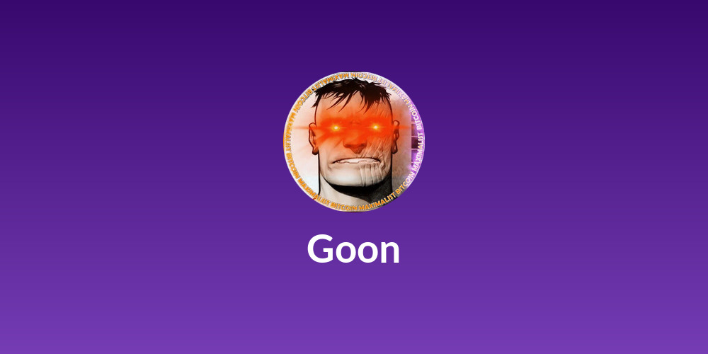 Goon🗿