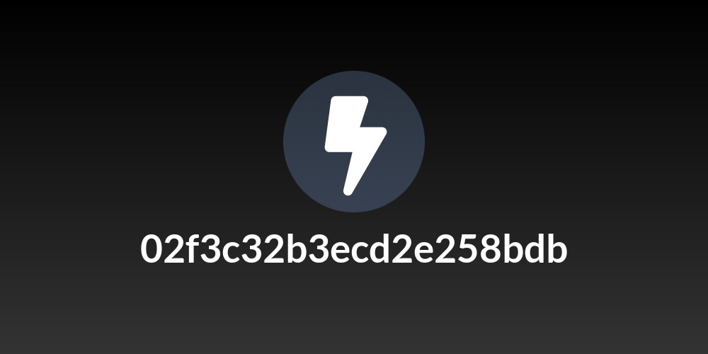 02f3c32b3ecd2e258bdb