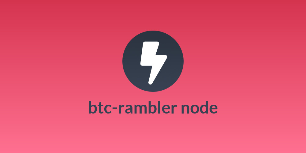 btc-rambler node